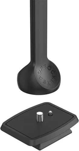 Vista 9 de PopSockets Soporte y soporte para teléfono, soporte de trípode para teléfono, soporte universal para dispositivo - negro