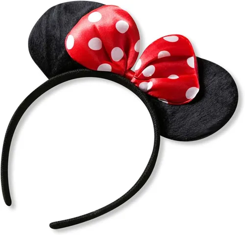 Vista 3 de Nileafes - Disfraz de princesa Mini Mouse para niñas pequeñas, para fiesta de cumpleaños