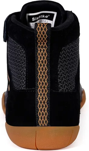 Vista 4 de Zapatos de lucha libre para hombre, zapatos de boxeo, zapatillas de fitness con suela de gota cero
