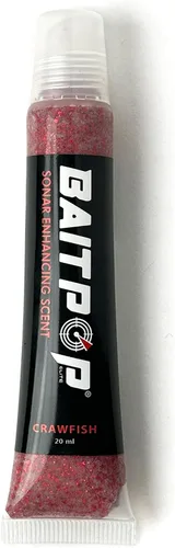 Vista 4 de Bait Pop Black & Blue - Intensificador de sonar vivo perfumado con escamas de destellos de 0.5 onzas