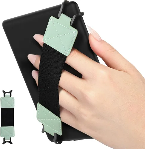 Vista 23 de MoKo Correa de mano de seguridad para tablet Kindle eReaderFire de 6 a 8 pulgadas, Kindle/Kobo/Voyaga/Lenovo/Sony E-Book Tablet, correa de mano