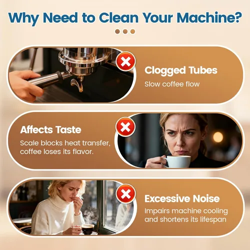 Vista 7 de CPLIKE 24 tabletas de limpieza para máquina de café compatibles con máquinas automáticas Jura para centros de café, limpieza de alta eficiencia