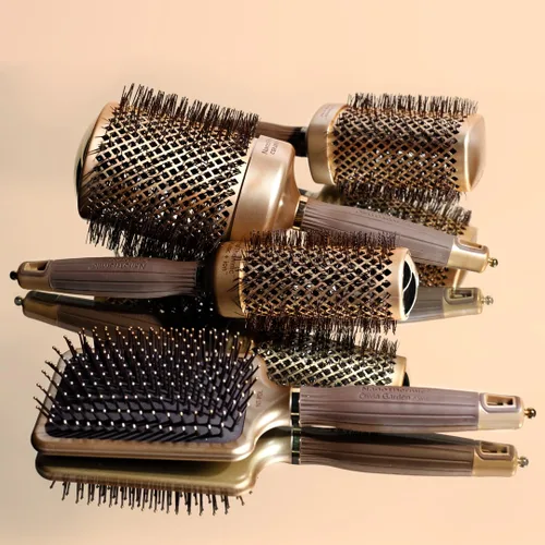Vista 6 de Olivia Garden Cepillo de pelo de cerámica + Ion Nano Thermic Styler