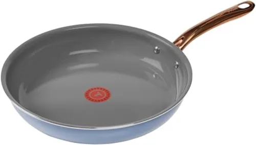 Vista 19 de T-Fal Revive - Sartén antiadherente de cerámica de 12 pulgadas, apta para horno hasta 350 °F, mango que se mantiene fresco, ollas y sartenes de Beige