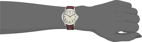 Vista 4 de Timex Womens Easy Reader Leather Strap 30mm Watch