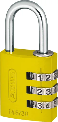 Vista 2 de ABUS 46581 46568 145/30 Amarillo B/DFNLIESPP, 1.181 in, Giallo