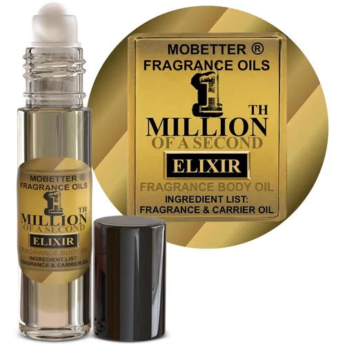 Vista 7 de Aceites de fragancia MOBETTER 1 Millonésima de segundo Aceite corporal para hombres