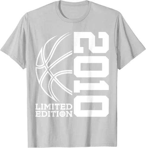 Vista 48 de Camiseta de baloncesto de 13 cumpleaños edición limitada 2010, Negro