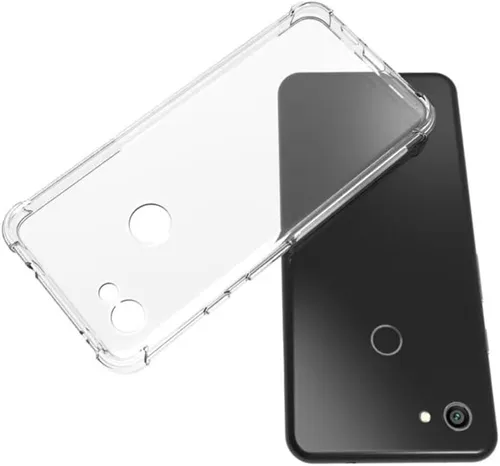 Vista 3 de Funda para Google Pixel 2 XL, funda para Google Pixel 2 XL, funda protectora de silicona suave TPU antiarañazos a prueba de golpes para Google Pixel