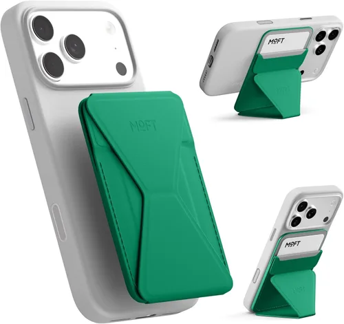 Vista 37 de MOFT Soporte para teléfono y cartera AERA, cartera MagSafe, tarjetero beach blanco