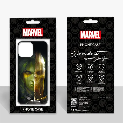 Vista 2 de ERT GROUP Caja del teléfono móvil para Xiaomi REDMI Note 10/10S Original y con licencia oficial Marvel Patrón Gamora 002 adaptado de manera óptima a