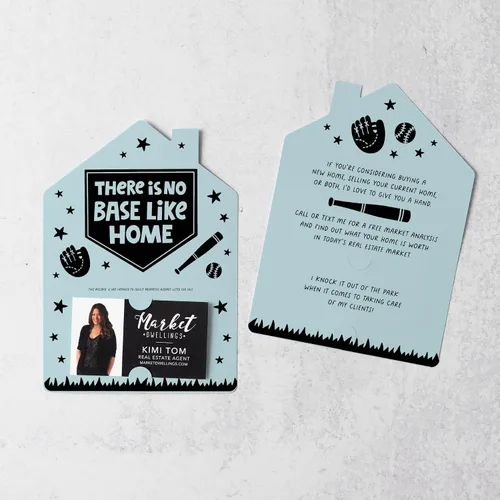 Vista 4 de There is No Base Like Home Real Estate Mailers Envelopes Included M53-M001