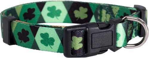 Vista 21 de Native Pup Collar de Perro con Bandera Americana - Rojo, Blanco y Azul - Collares Patrióticos para el 4 de Julio, EE.UU. - Ajustable para Perros