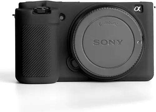 Vista 3 de Pocoukate Funda para cámara Sony ZV-E10 / ZV-E10L, estilo Vlog Alpha ZV-E10 ZV-E10L Cámara digital antiarañazos, ajuste delgado, funda suave