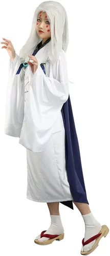 Vista 2 de miccostumes Kimono de disfraz de hermana mayor para mujer