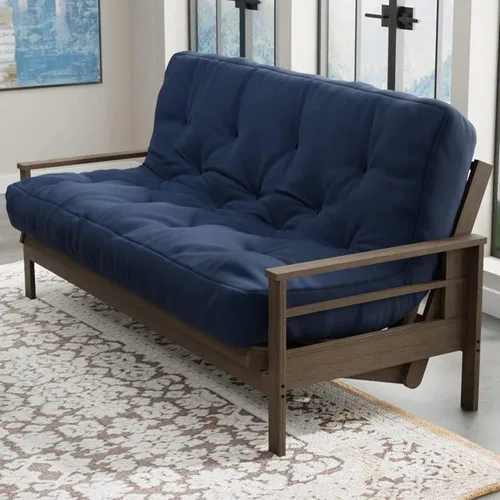Vista 15 de Loosh Home Colchón de espuma para sofá cama futón de 6 pulgadas tamaño Twin - Fabricado en EE. UU., Beige, sin marco