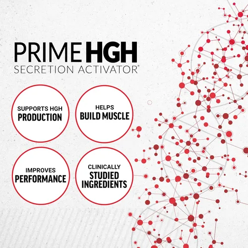 Vista 2 de Force Factor Prime Activador de Secreción de HGH, Suplemento de HGH para Hombres con AlphaSize Clínicamente Estudiado para Ayudar a Desencadenar