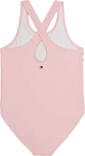Vista 2 de Tommy Hilfiger Girls' One-Piece Swimsuit with UPF 50+ Sun Protection