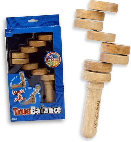 Vista 10 de TrueBalance – Juego de equilibrio portátil para niños y adultos Mejora la coordinación, la concentración y las habilidades motoras finas Ideal