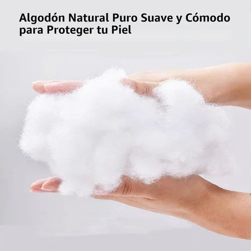 Vista 6 de 2 paquetes de 160 hisopos de algodón de seguridad con punta grande, capullos de algodón para bebé