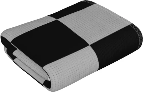 Vista 3 de Ouqiuwa Toallas de mano suaves de carreras en blanco y negro de 27.5 x 15.7 pulgadas, toalla de baño fina, regalo de decoración de baño pequeño