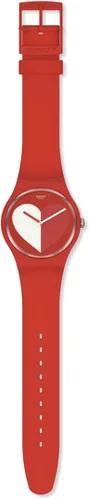 Vista 2 de Swatch Medio 3 Blanco Rojo