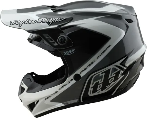 Vista 10 de Troy Lee Designs Casco GP para Motocross MX Todo Terreno Rebanada azul/blanco