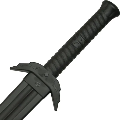 Vista 3 de Master USA Polymer Training Equipment, Black Polypropylene Blade, Martial Arts Training Gear, Rounded Tip- Practice, Cosplay