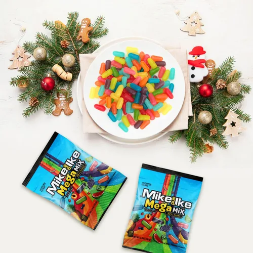 Vista 7 de Mike n Ike Mega Mix 5 oz cada uno, paquete de 4 – 5 oz cada uno.