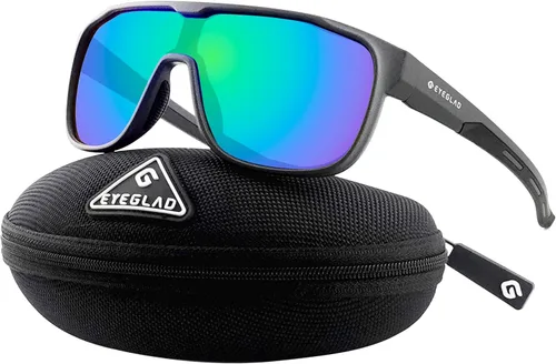 Vista 10 de MARS Lifestyle Gafas de sol polarizadas al aire libre UV400 Anti-agua de mar Mujeres Hombres Adulto Adolescente Correr Pesca Deportes