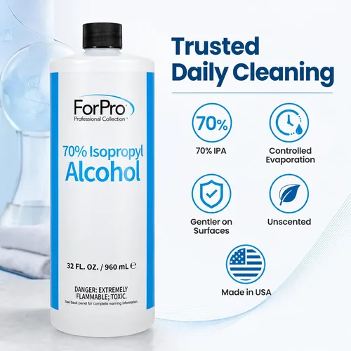 Vista 7 de ForPro Professional Collection - Alcohol isopropílico al 70%, alcohol concentrado puro sin adulterar, 32 onzas fluidas