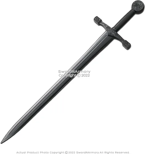 Vista 2 de Polipropileno Europeo Espada Larga Medieval Renacimiento Práctica Cosplay Prop Disfraz