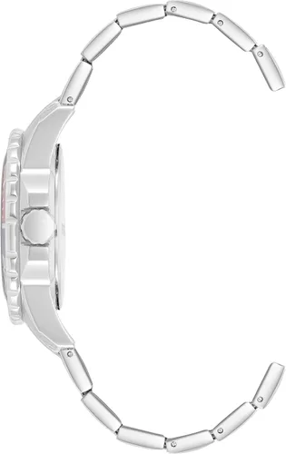 Vista 2 de Armitron Reloj de pulsera con función de fecha para hombre, 205526, Plateadoazul marino.
