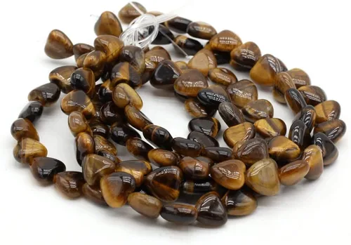 Vista 8 de Cuentas de piedra natural pulida en forma de corazón mixto de amatista para hacer joyas, collares, pulseras, 2 hebras