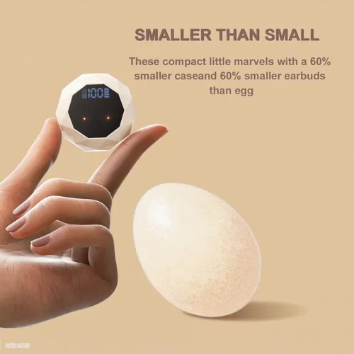 Vista 3 de Xmenha Auriculares Bluetooth Mini Pequeños Invisibles más Pequeños Inalámbricos Bluetooth Ocultos para Trabajo Micro Diminutos Auriculares Discretos