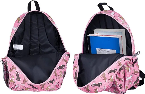 Vista 2 de Wildkin - Mochila infantil de 15 pulgadas, Mochila infantil, Unicorn