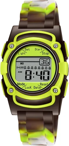 Vista 10 de T TICCI Reloj vibratorio digital para niños, 8 alarmas, recordatorio de medicación, entrenamiento urinario, vibración, píldora, aviso, vibra