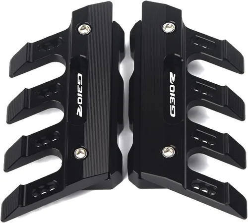 Vista 9 de Accesorios CNC para motocicleta, protector lateral de caída, bloque de protección para guardabarros delantero, antideslizante, anticaídas para BMW