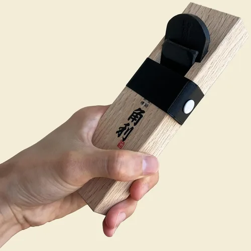 Vista 6 de KAKURI Cepillo de Mano 42mm para Carpintería, KANNA Cepillo de Bloque Japonés Manual Herramienta de Cepillado Manual para Biselado y Alisado, 7.0 x