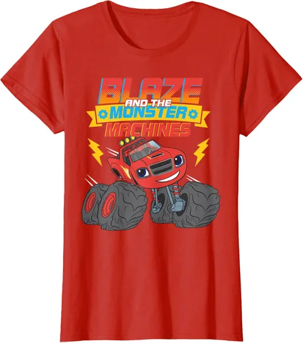 Vista 50 de Blaze & The Monster Machines Cute Blaze - Camiseta Negro