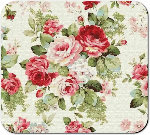 Vista 16 de Tapete de secado de platos para encimera de cocina, 20 x 12 pulgadas, lavable, almohadilla de secado rápido de platos, parte trasera de goma Flores