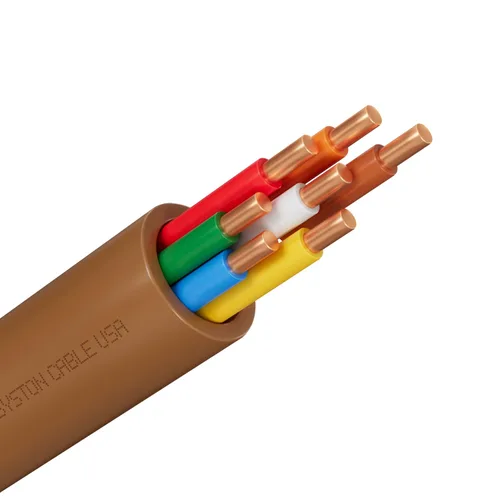 Vista 11 de Syston 18/2 Cable de control de termostato y timbre HVAC para calefacción, conductores 100% de cobre sólido CL3R/FT4/CMR nominal UL/ETL, resistente