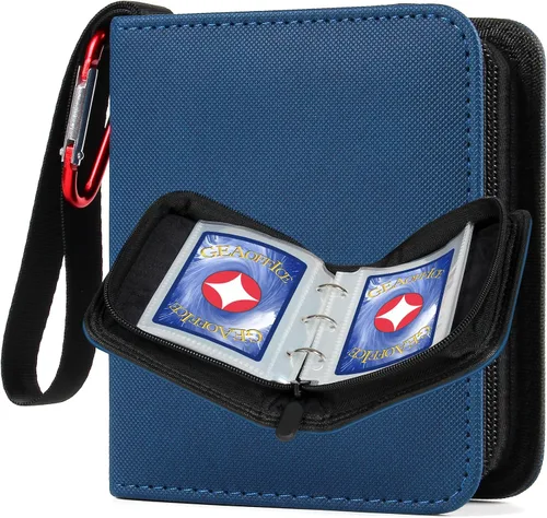 Vista 14 de GEAoffice Mini carpeta de tarjetas coleccionables de 1 bolsillo con Negro-1 bolsillo
