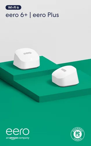 Vista 11 de Router wifi de malla Amazon eero 6+ con 1 mes gratis de eero Plus (se renueva automáticamente). Cobertura de hasta 1500 pies², conecta más de 75