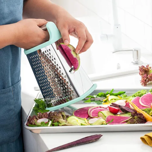 Vista 9 de Spring Chef Paquete de pelador giratorio y rallador profesional XL Box - Menta