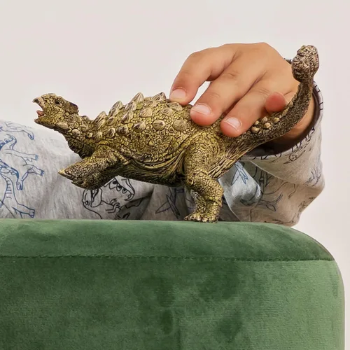 Vista 2 de Schleich Dinosaurs - Ankylosaurus Toy Figurine - Kids Ages 4+ 15023