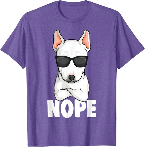 Vista 6 de Camiseta de perro Bull Terrier para niños y mujeres, Negro