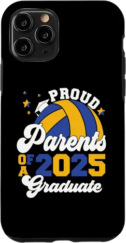 Vista 27 de iPhone 16 Parents of a 2025 Graduate Senior Graduation Volleyball Case