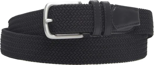 Vista 2 de Tienda Essentials Cinturón trenzado elástico para hombre