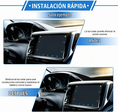 Vista 7 de Protector de cubierta de salpicadero para Chevy Trax 2014-2016 Cubierta antideslizante para tablero de consola central, protector de tapete
